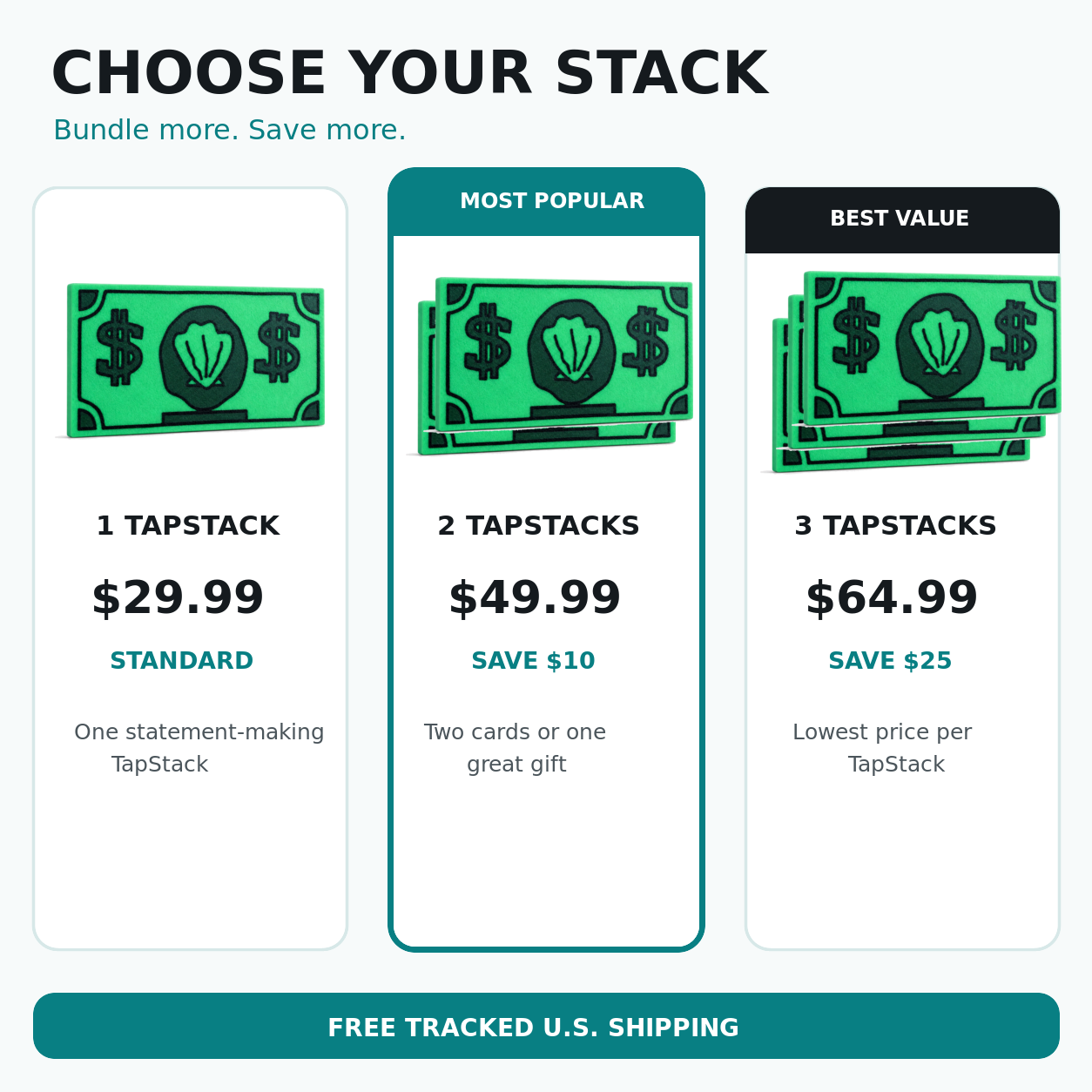 TapStacks™ Shell Stack